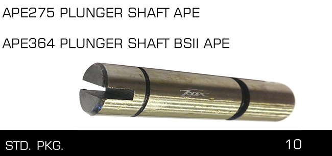 APE275 APE364 PLUNGER SHAFT BSII APE